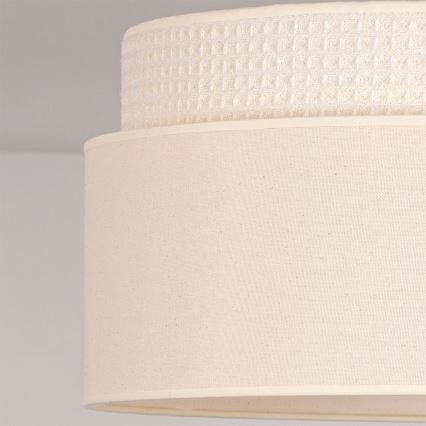 Brilagi - Ripplamp kaablil PADOVA 1xE27/60W/230V, Ø 40 cm, kreemjas