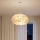 Brilagi - Ripplamp kaablil SOLEAIR 2xE27/40W/230V läbimõõt 60 cm valge