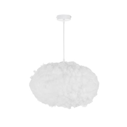 Brilagi - Ripplamp kaablil SOLEAIR 2xE27/40W/230V läbimõõt 60 cm valge