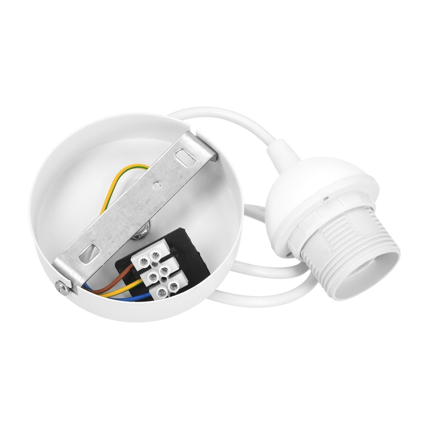 Brilagi - Ripplühter juhtmega RESNA 1xE27/60W/230V läbimõõt 40 cm pruun/beež