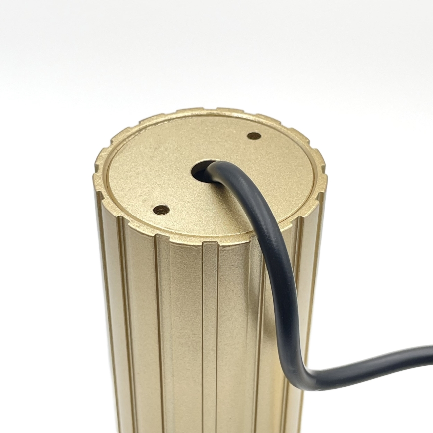 Brilagi - Ripplühter kaabliga CRISPINA 1xGU10/10W/230V kuldne