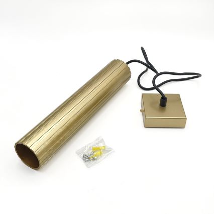 Brilagi - Ripplühter kaabliga CRISPINA 1xGU10/10W/230V kuldne