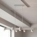 Brilagi - Ripplühter kaablil SELE 6xGU10/30W/230V valge
