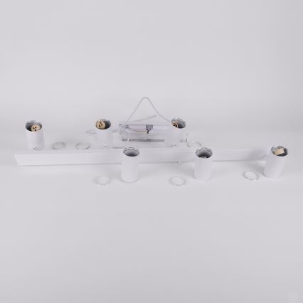 Brilagi - Ripplühter kaablil SELE 6xGU10/30W/230V valge