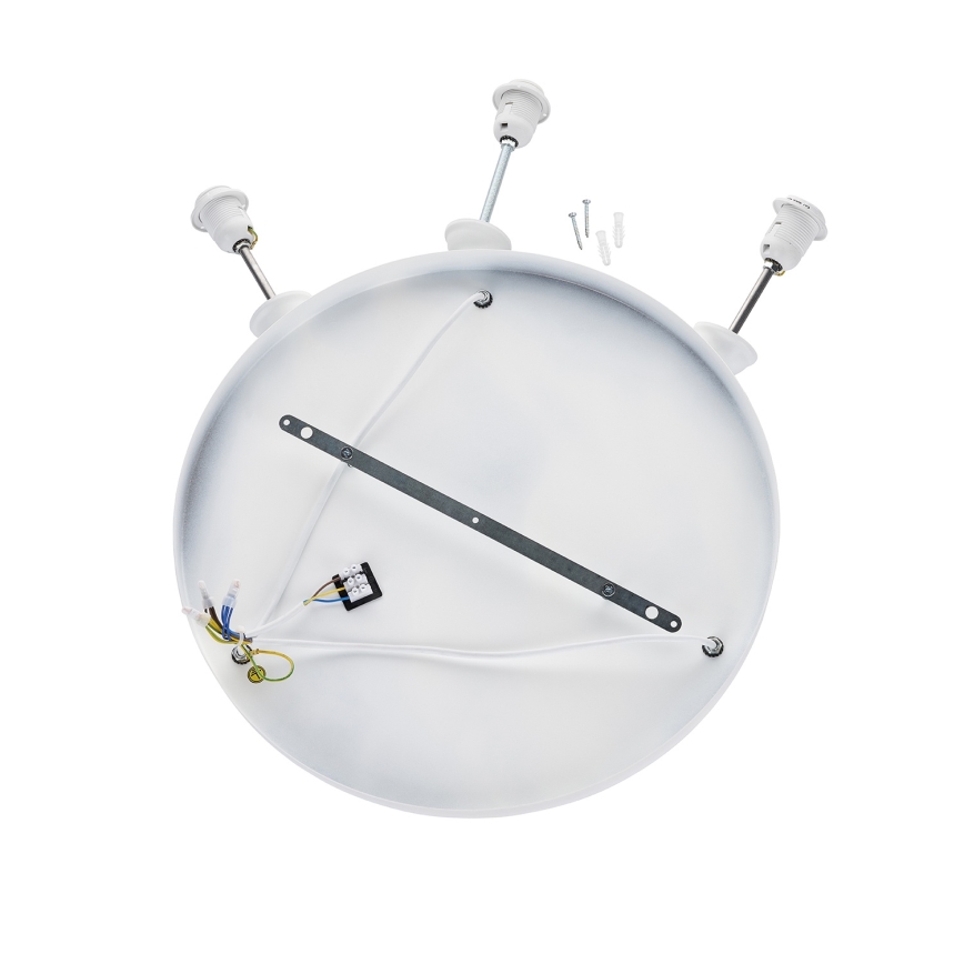 Brilagi - Ripplühter kaablil WABI SABI 3xE27/40W/230V, läbimõõt 82 cm, valge