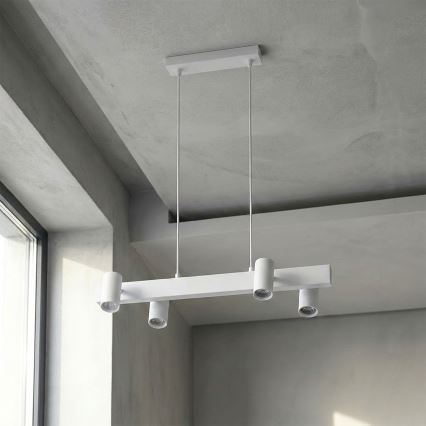 Brilagi - Ripplühter riputuskaabliga SELE 4xGU10/30W/230V valge