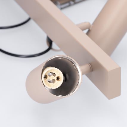 Brilagi - ripplühter SELE kaablile, 4xGU10/30W/230V, beež