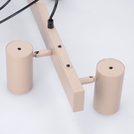 Brilagi - ripplühter SELE kaablile, 4xGU10/30W/230V, beež