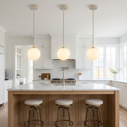 Brilagi - rippvalgusti kaabliga 1xE27/60W/230V beež/kuldne