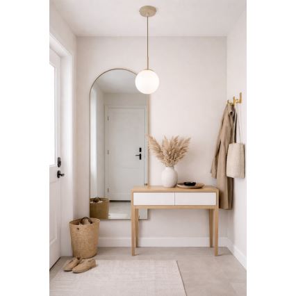 Brilagi - rippvalgusti kaabliga 1xE27/60W/230V beež/kuldne