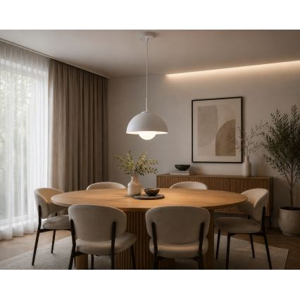 BRILAGI - rippvalgusti kaabliga COSMO 1xE27/60W/230V Ø 30 cm valge