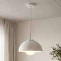 BRILAGI - Rippvalgusti kaabliga COSMO 1xE27/60W/230V Ø 30 cm valge/kuldne