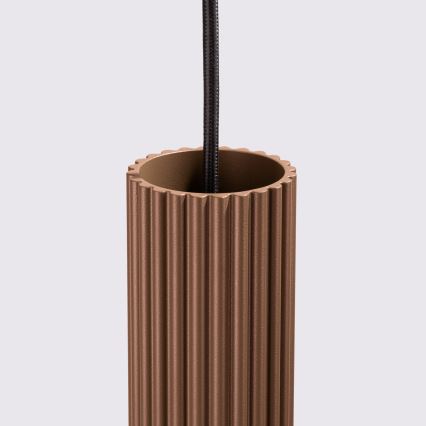 Brilagi - Rippvalgusti kaabliga CRESTO 1xGU10/10W/230V pruun