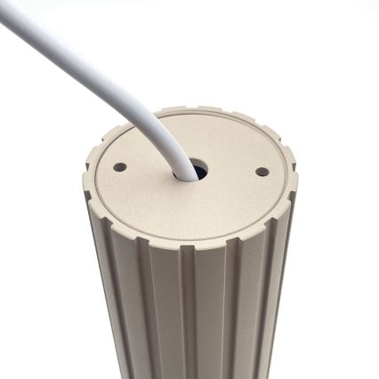 Brilagi - Rippvalgusti kaabliga CRISPINA 1xGU10/10W/230V beež