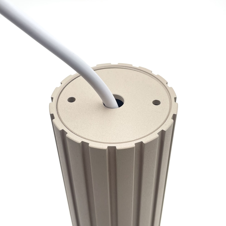 Brilagi - Rippvalgusti kaabliga CRISPINA 1xGU10/10W/230V beež