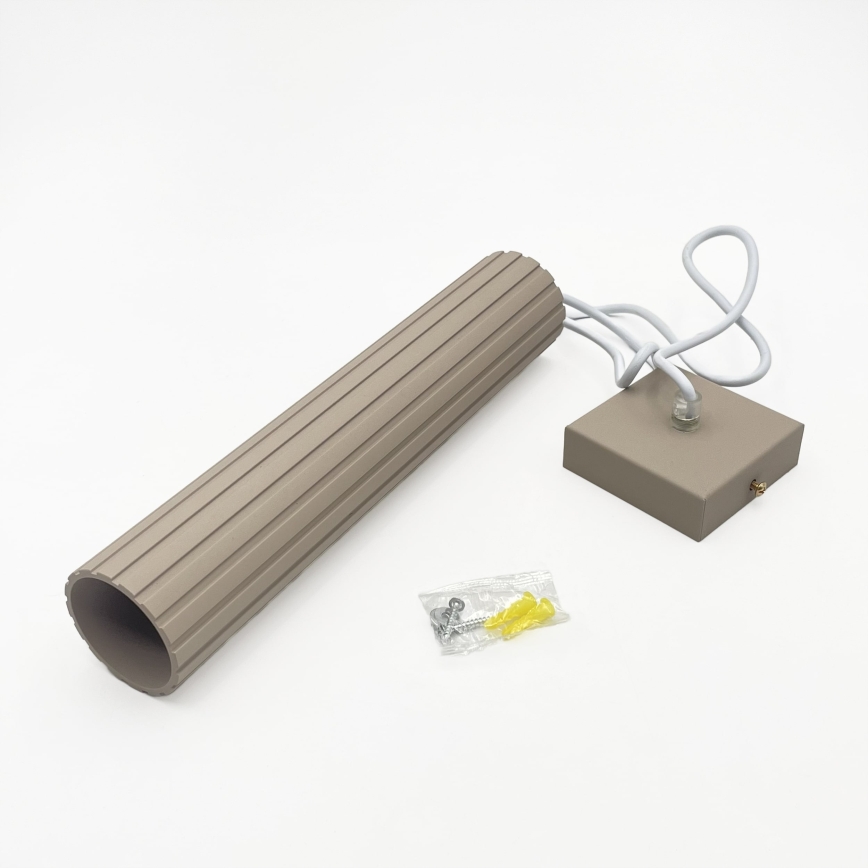 Brilagi - Rippvalgusti kaabliga CRISPINA 1xGU10/10W/230V beež