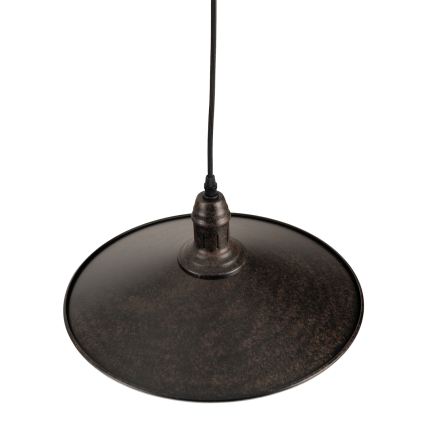 BRILAGI - Rippvalgusti kaabliga FORGE 1xE27/60W/230V läbimõõt 36 cm pruun