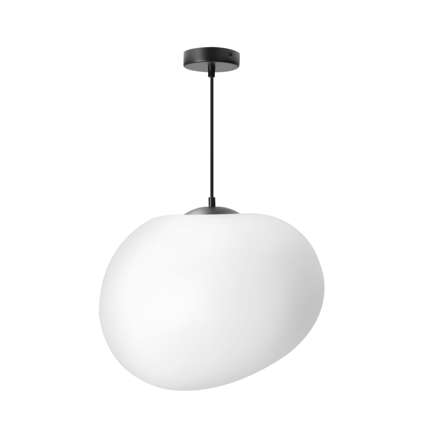 BRILAGI - Rippvalgusti kaabliga PEBBLES 1xE27/40W/230V Ø 40 cm must