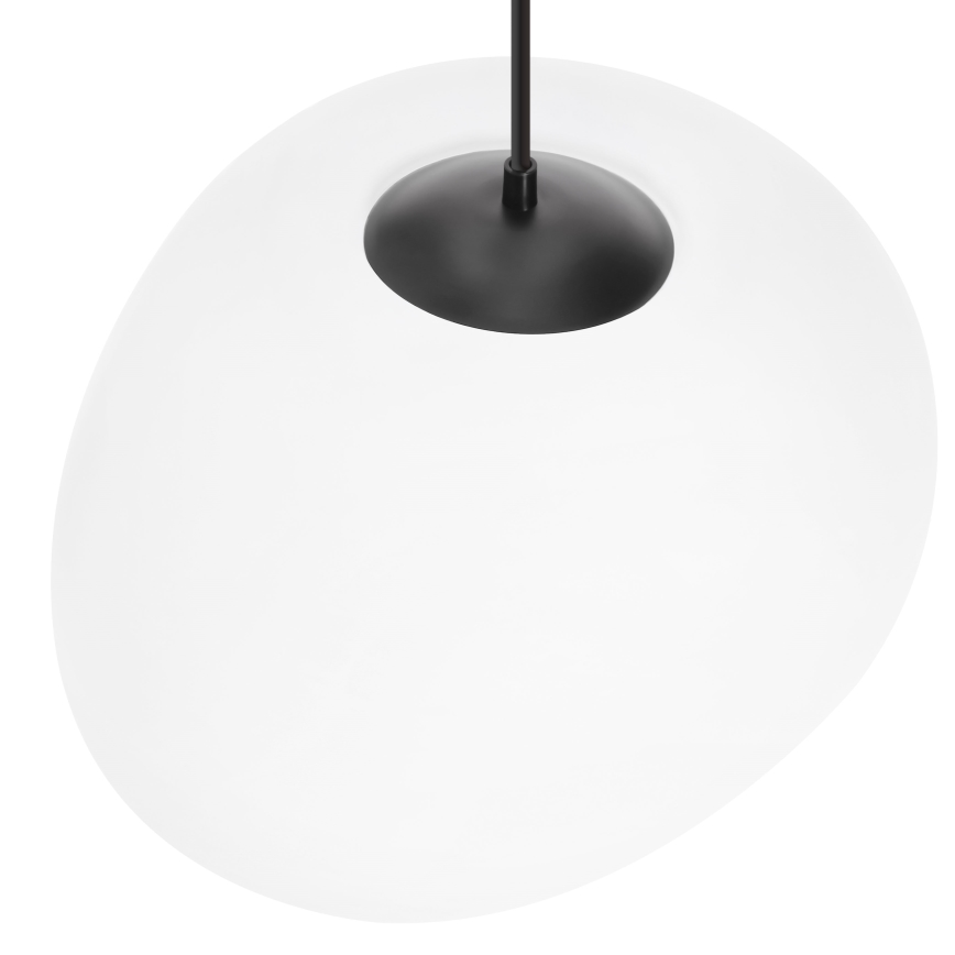 BRILAGI - Rippvalgusti kaabliga PEBBLES 1xE27/40W/230V Ø 40 cm must