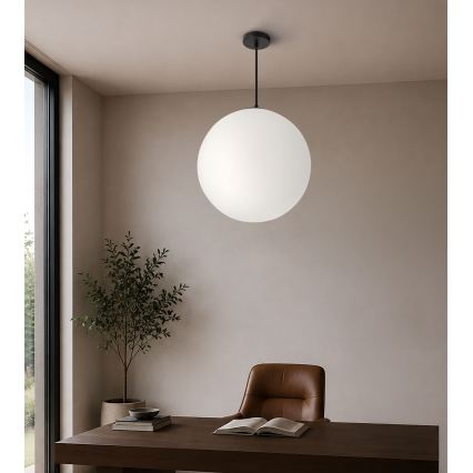 BRILAGI - Rippvalgusti kaabliga POLOS 1xE27/40W/230V läbimõõt 40 cm must