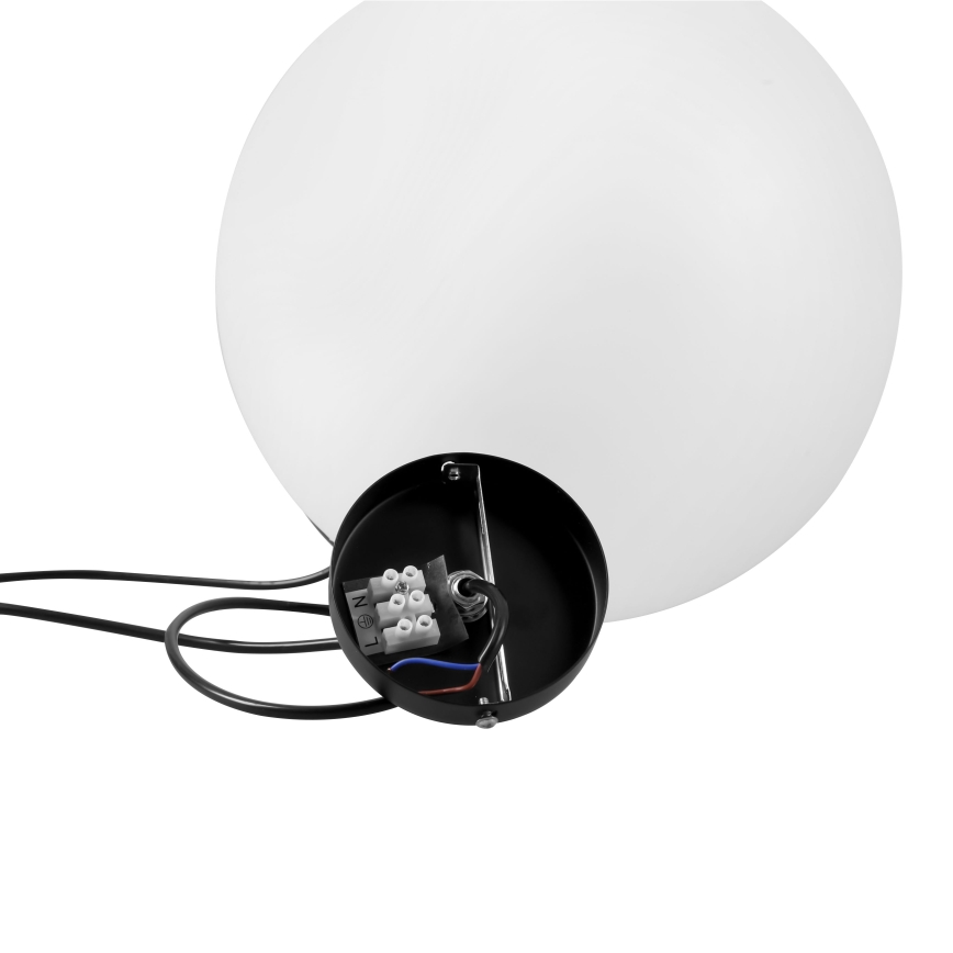 BRILAGI - Rippvalgusti kaabliga POLOS 1xE27/40W/230V läbimõõt 40 cm must