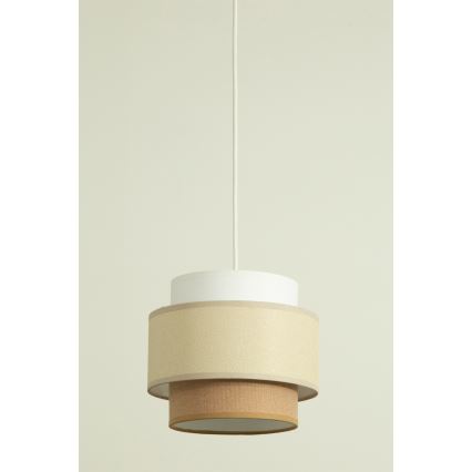 Brilagi - rippvalgusti kaabliga RESNA 3xE27/60W/230V läbimõõt 45 cm kreemjas/beež