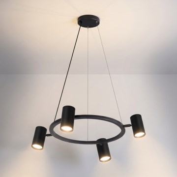 Brilagi - Rippvalgusti kaabliga SELE 4xGU10/30W/230V must