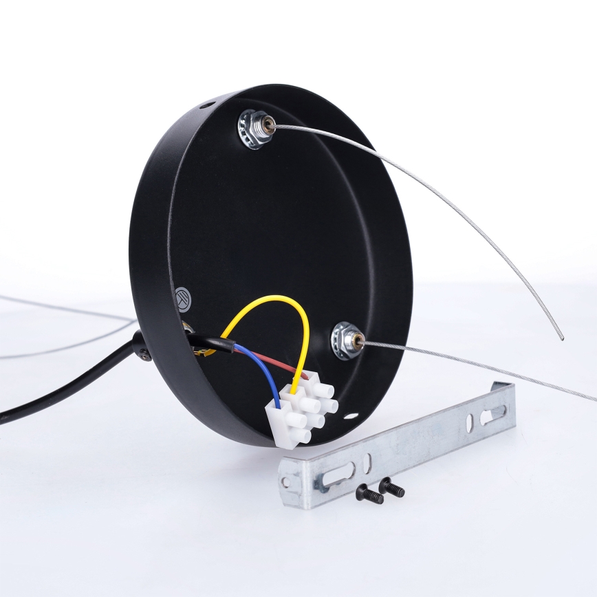 BRILAGI - Rippvalgusti kaabliga SELE 4xGU10/30W/230V must