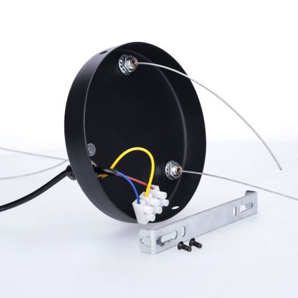 BRILAGI - Rippvalgusti kaabliga SELE 6xGU10/30W/230V must