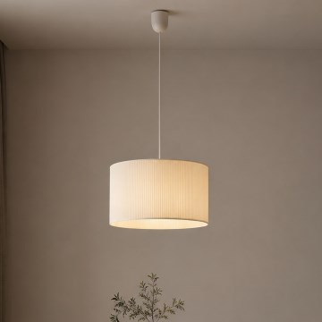 Brilagi - rippvalgusti kaabliga SIRIJA MODERN 1xE27/60W/230V läbimõõt 35 cm kreemivärvi