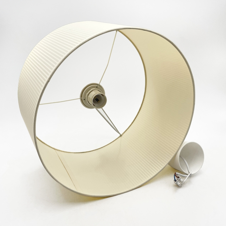 Brilagi - rippvalgusti kaabliga SIRIJA MODERN 1xE27/60W/230V läbimõõt 35 cm kreemivärvi