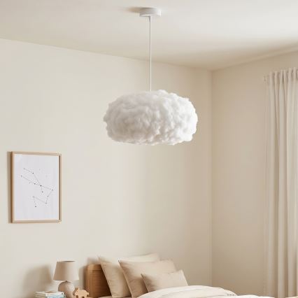 Brilagi - Rippvalgusti kaabliga SOLEAIR 1xE27/60W/230V valge