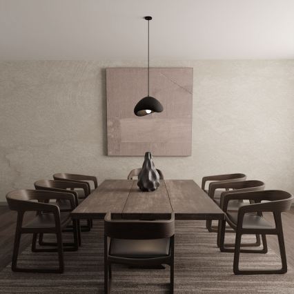 Brilagi - rippvalgusti kaabliga WABI SABI 1xE27/40W/230V, läbimõõt 33 cm, must