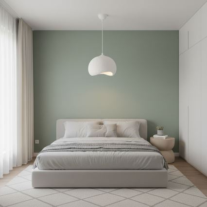 Brilagi - rippvalgusti kaabliga WABI SABI 1xE27/40W/230V läbimõõt 34 cm valge