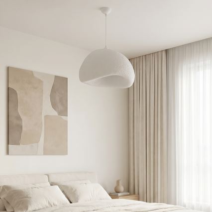 Brilagi - Rippvalgusti kaabliga WABI SABI 1xE27/40W/230V läbimõõt 50 cm valge