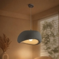 BRILAGI - Rippvalgusti kaabliga WABI SABI 1xE27/60W/230V, läbimõõt 40 cm, hall
