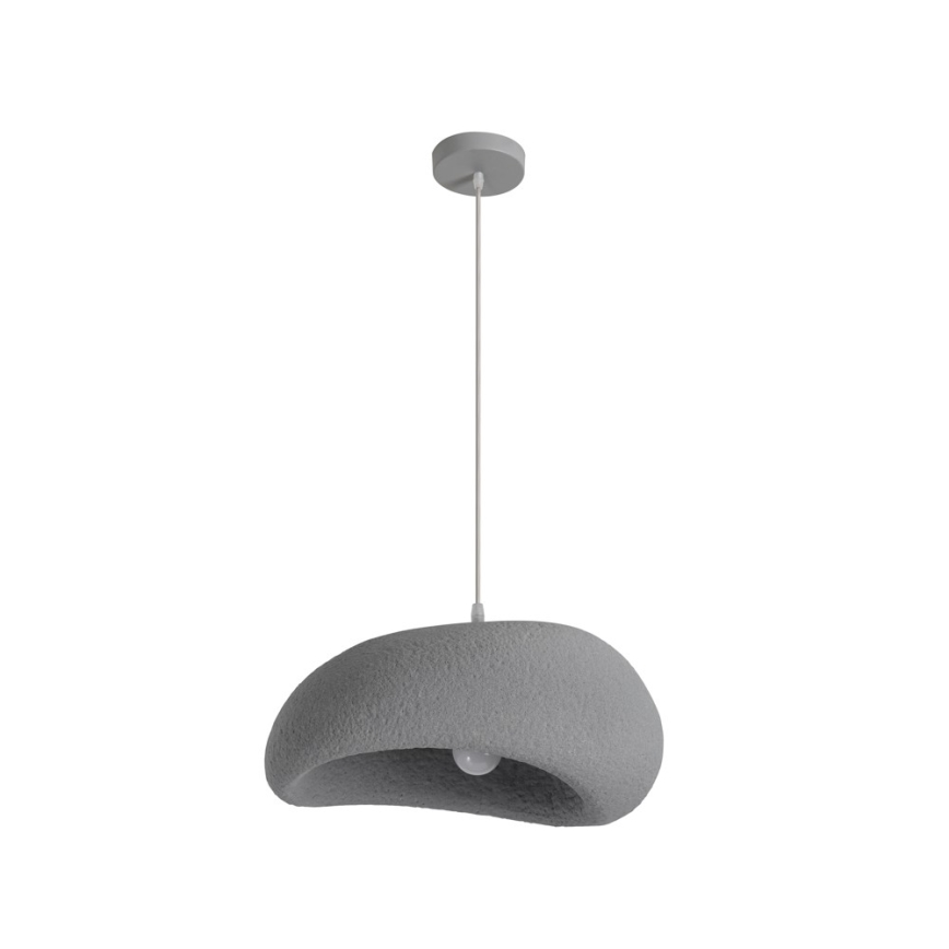 BRILAGI - Rippvalgusti kaabliga WABI SABI 1xE27/60W/230V, läbimõõt 40 cm, hall