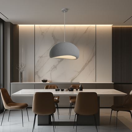 BRILAGI - Rippvalgusti kaabliga WABI SABI 1xE27/60W/230V läbimõõt 50 cm hall