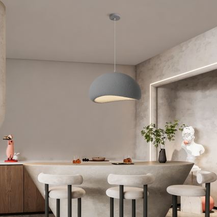 BRILAGI - Rippvalgusti kaabliga WABI SABI 1xE27/60W/230V läbimõõt 50 cm hall