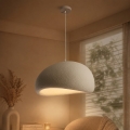 BRILAGI - Rippvalgusti kaabliga WABI SABI 1xE27/60W/230V läbimõõt 50 cm valge