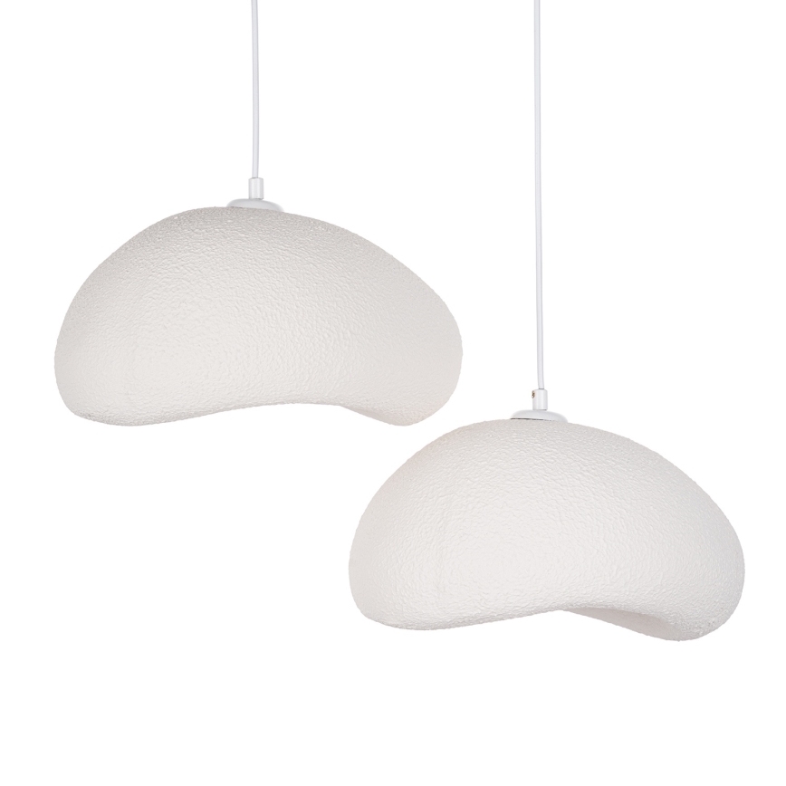 Brilagi - rippvalgusti kaabliga WABI SABI 2xE27/40W/230V läbimõõt 60 cm valge