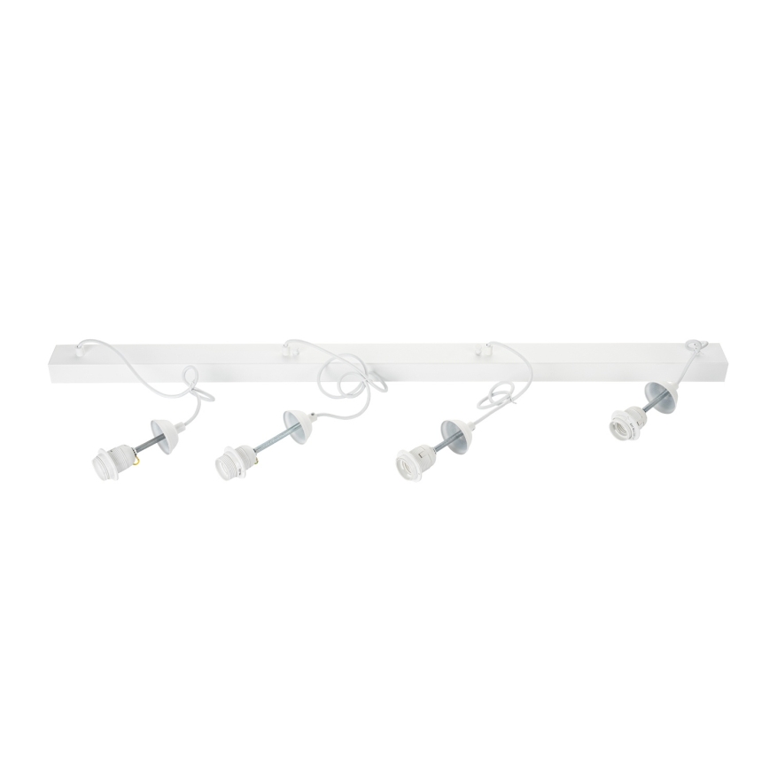 Brilagi - rippvalgusti kaabliga WABI SABI 4xE27/40W/230V valge