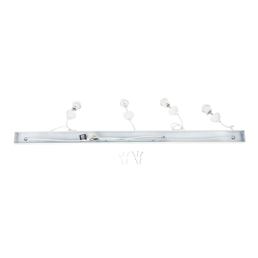 Brilagi - rippvalgusti kaabliga WABI SABI 4xE27/40W/230V valge