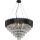 Brilagi - Rippvalgusti kaablil CARLOS 11xE14/40W/230V läbimõõt 80 cm