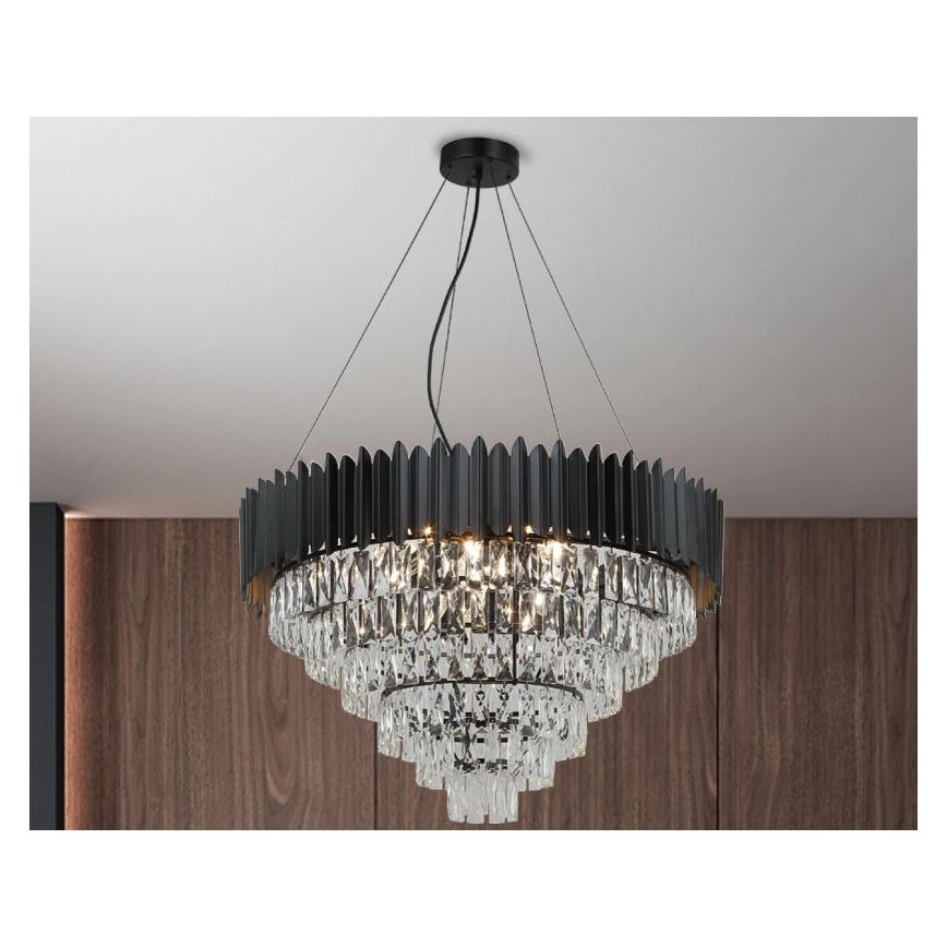 Brilagi - Rippvalgusti kaablil CARLOS 11xE14/40W/230V läbimõõt 80 cm
