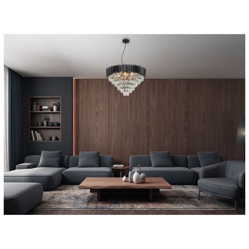 Brilagi - Rippvalgusti kaablil CARLOS 11xE14/40W/230V läbimõõt 80 cm