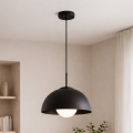 BRILAGI - Rippvalgusti kaablil COSMO 1xE27/60W/230V Ø 30 cm must