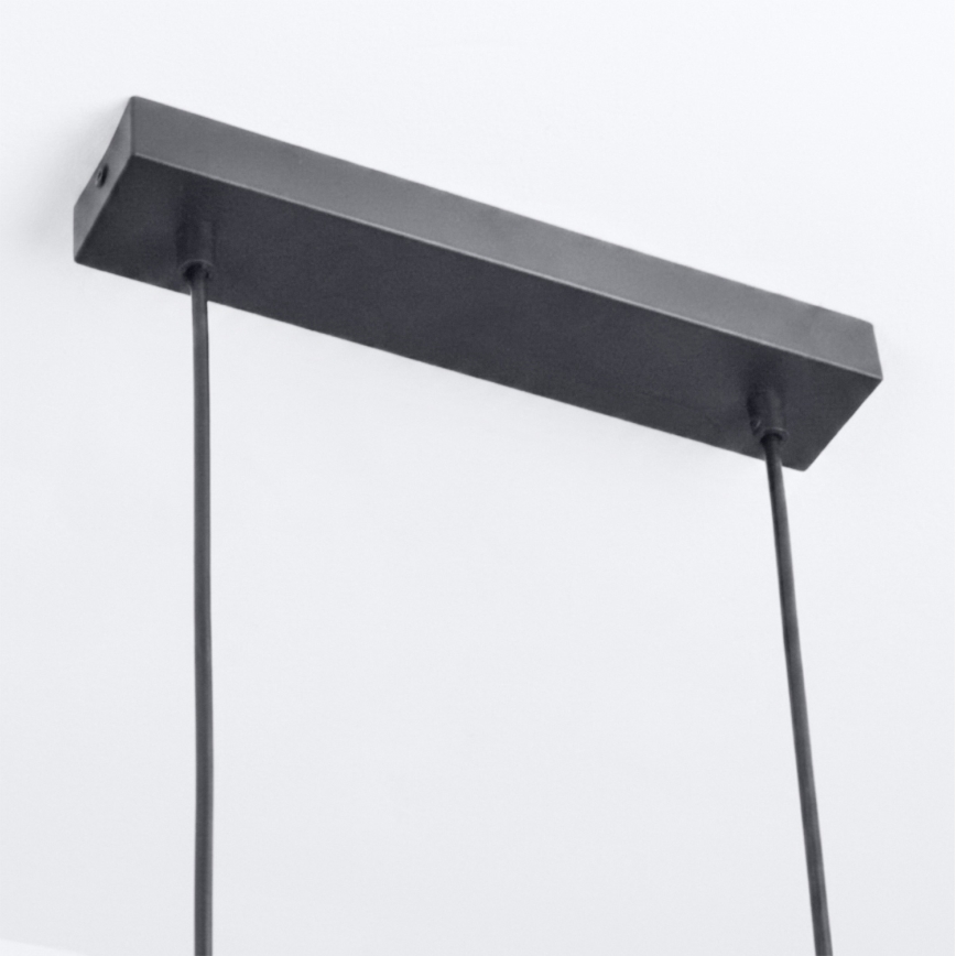 Brilagi - Rippvalgusti kaablil SELE 6xGU10/30W/230V must