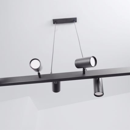 Brilagi - Rippvalgusti kaablil SELE 6xGU10/30W/230V must