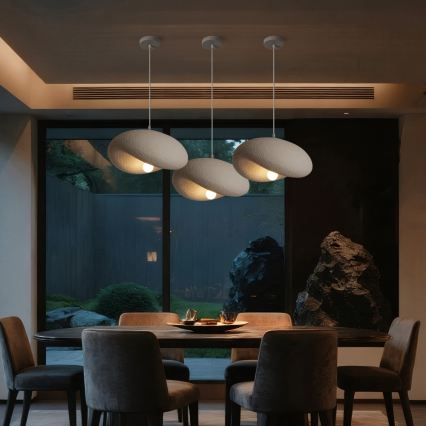 BRILAGI - rippvalgusti kaablil WABI SABI 1xE27/60W/230V läbimõõt 40 cm valge